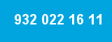 932 022 16 11